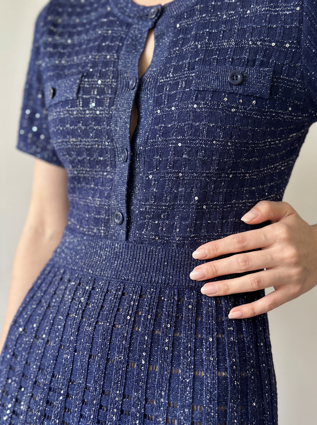 Jana Dress – skirt detail