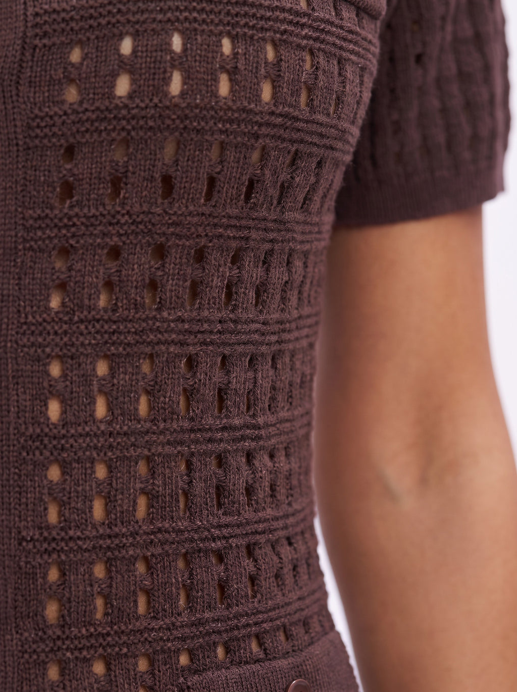 Laya Dress – knit detail