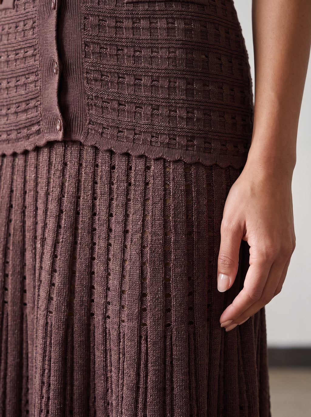 Laya Dress – skirt detail